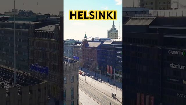 Helsinki as seen from the loggia of Restaurant 10. Kerros above the Sokos Hotel #travel