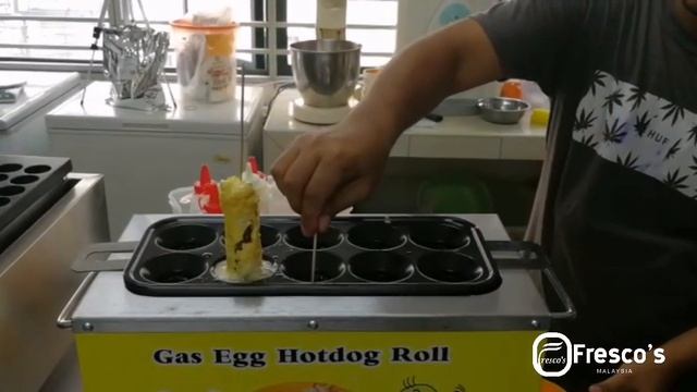 Gas Egg Hotdog Roll Fresco Training Process смотреть онлайн