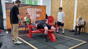 14.12.2024. г. Орск. Открытый кубок Южного Урала по силовым видам спорта. Жим собственного веса