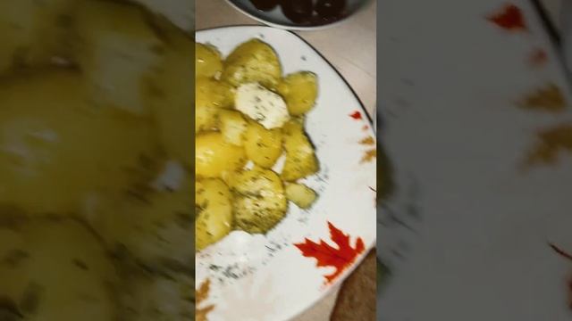 #вкусныйужин#картошка#скумбрия#соления#нямням#вкусно#еда