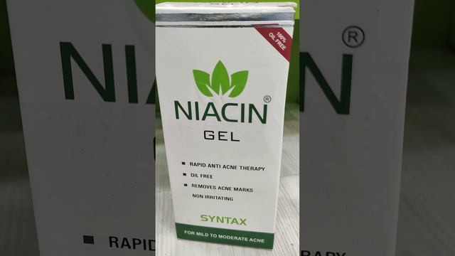 Niacin Gel | #skincare#skincareproducts#acnetreatment#acnescars#acneremoval#oilfreemoisturizer