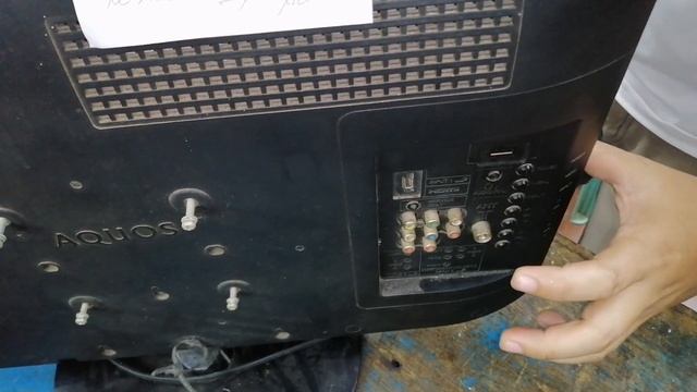 How to force On a Sharp 24"Aquos Led Tv Blinking Red lights Problem /Simply Hard Reset.