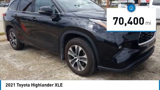 2021 Toyota Highlander Metairie LA 12423 смотреть онлайн