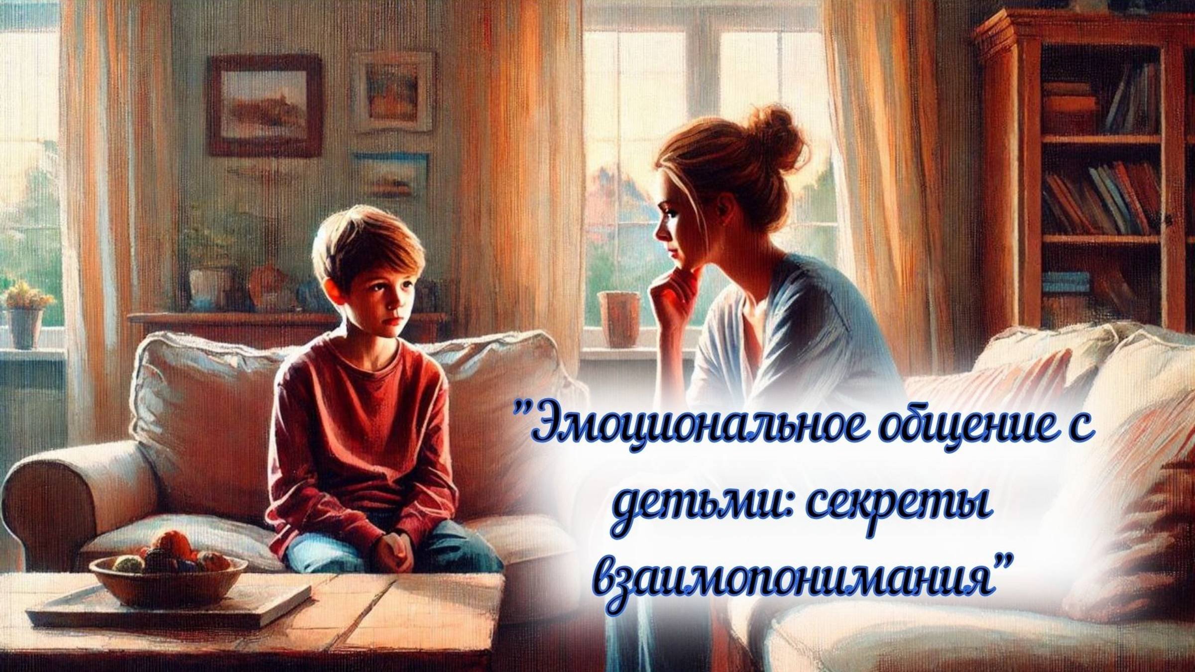 📚Экологичное общение с детьми: секреты взаимопонимания. Примеры, способы, методы.