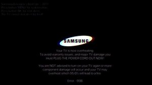 Samsung Smart Tv Horror but 24 hour Overheating Kill Screen