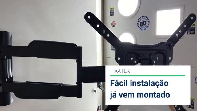 Suporte Articulado Parede TV | Fixatek смотреть онлайн