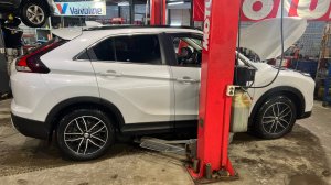 Полная аппаратная замена масла в вариаторе Mitsubishi Eclipse Cross Jatco Jf016e