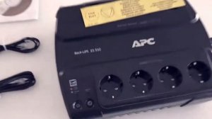 Unboxing APC Back-UPS ES 550 USV