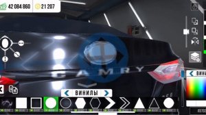 Как сделать шильдики на TOYOTA CAMRY в Car Parking?🤔 Подробный туториал😎