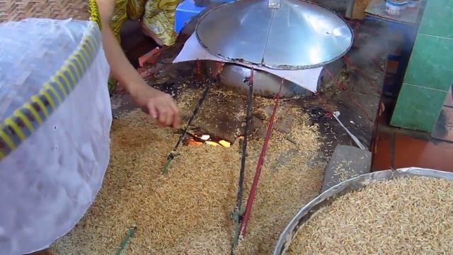 Nem - Vietnamese rice paper (cakes) manufacture. Mekong Delta, Vietnam