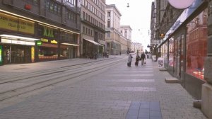 New Year's walking tour of Helsinki city center