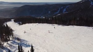 Шерегеш, фрирайд на ратраках и снегоходах