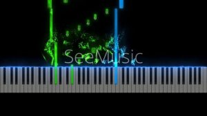 Debussy - "Clair de Lune" Synthesia Piano Tutorial