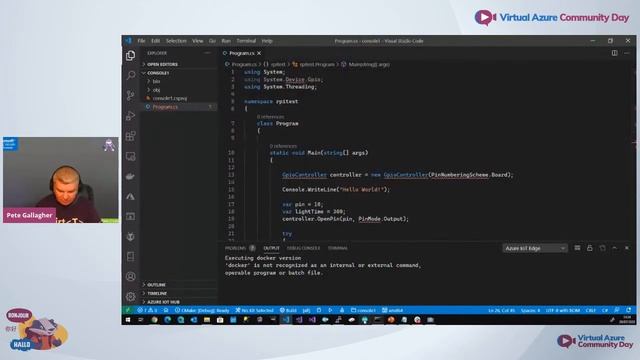 Peter Gallagher: Dot NET Core 3 with Raspberry Pi