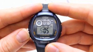 Часы Casio Illuminator W-210-1B [W-210-1BVEF] - Инструкция, как настроить от PresidentWatches.Ru