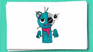 Как нарисовать Спрунки / How to draw Incredibox Sprunki