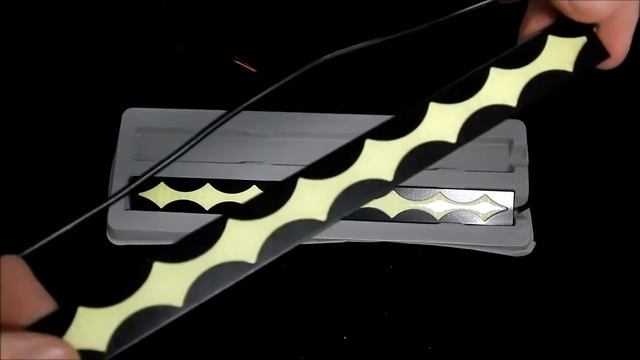 Дневные ходовые огни LED DRL COB ТУНЕЦ  20 CM  Черный корпус