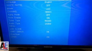 Changhong ruba led tv service menu code