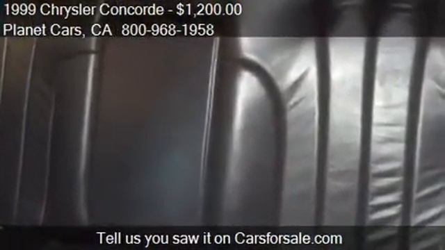 1999 Chrysler Concorde LXi 4dr Sedan for sale in BELLFLOWER, смотреть онлайн