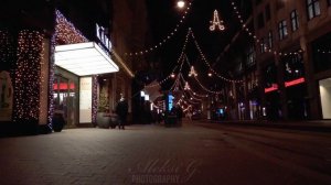 Прогулка по Хельсинки вечером перед Рождеством, Aleksanterinkatu #walkingtour #travel #helsinki