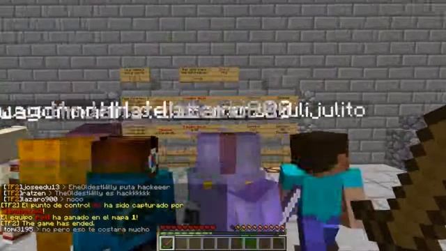 TEAM FORTRESS: QUE NOOB SOY | MINIJUEGOS | MINECRAFT 1.6.4 | SERVER NO PREMIUM