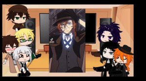 Реакция Бродячих Псов | Реакция на Чую (2 часть) /Gacha Life/Club