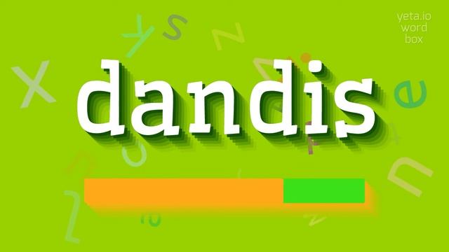HOW TO PRONOUNCE DANDIS? #dandis смотреть онлайн