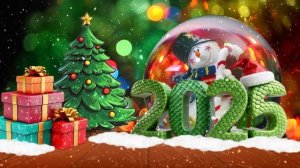Поздравление команды с Новым годом 2025