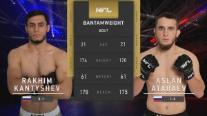 Рахим Кантышев vs. Аслан Атабаев | Rakhim Kantyshev vs. Aslan Atabaev | NFL 2