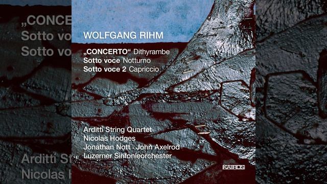 Sotto Voce Notturno (1999) for Piano and Small Orchestra смотреть онлайн