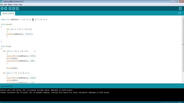Array Programming Technique | Arduino Tamil tutorial