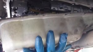 How to remove the transmission pan on a 2010 Chevrolet Avalanche