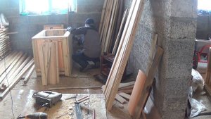 Столярка как хобби. Дачный туалет, будки для собак.