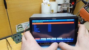 Перевод магнитолы на английский язык Mitsubishi NR-MZ03