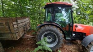 Zetor 5245 vs. Same Argon 80 - Poređenje: vožnja drva!