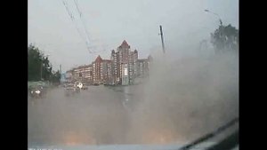 Сильный ливень в Томске 26-06-2020