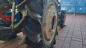 Утяжелители задних колес на японский минитрактор ISEKI TU160