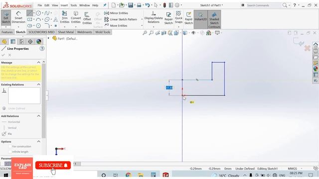 SolidWorks Tutorial for Beginners | Solidworks education  | Solidworks lessons | Solidworks trainin