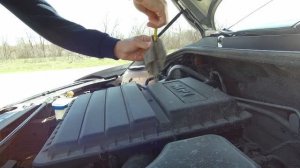 Как и когда проверять уровень масла? Двигатель 1.6 MPI Volkswagen Polo Liftback.