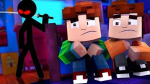 МОЯ НЯНЯ СТИКМЕН! МОЯ УЖАСНАЯ НЯНЯ В МАЙНКРАФТ [перезалив]