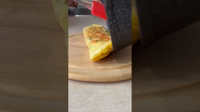 Яичный рулет вкусный и быстрый рецепт #каракалпаккелин