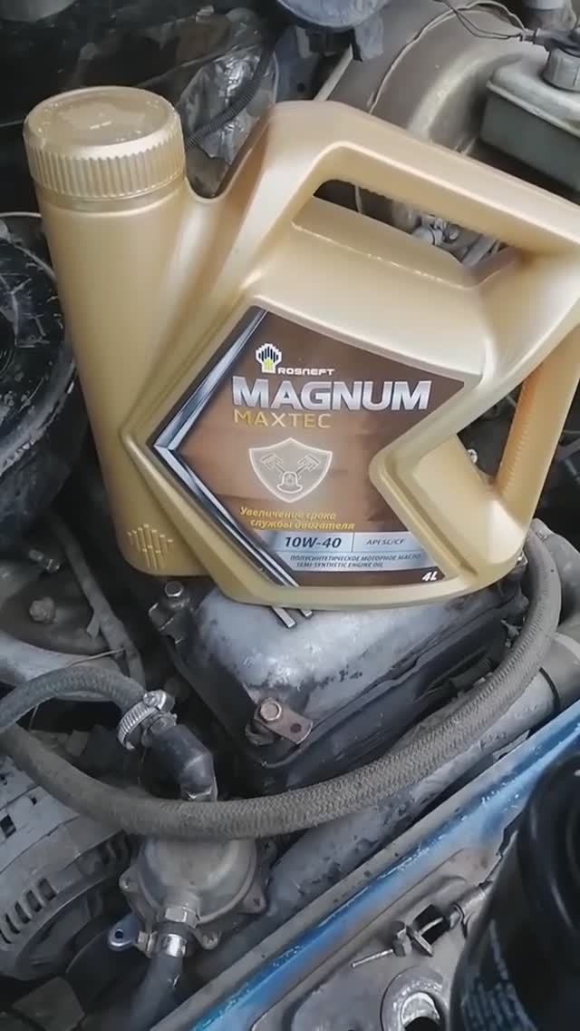 первая замена масла, лукойл не радует пробую роснефть магнум смотреть онлайн
