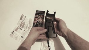 Обзор и распаковка электрошокера парализатора ESP Scorpy Max(со встроенным газовым баллончиком)