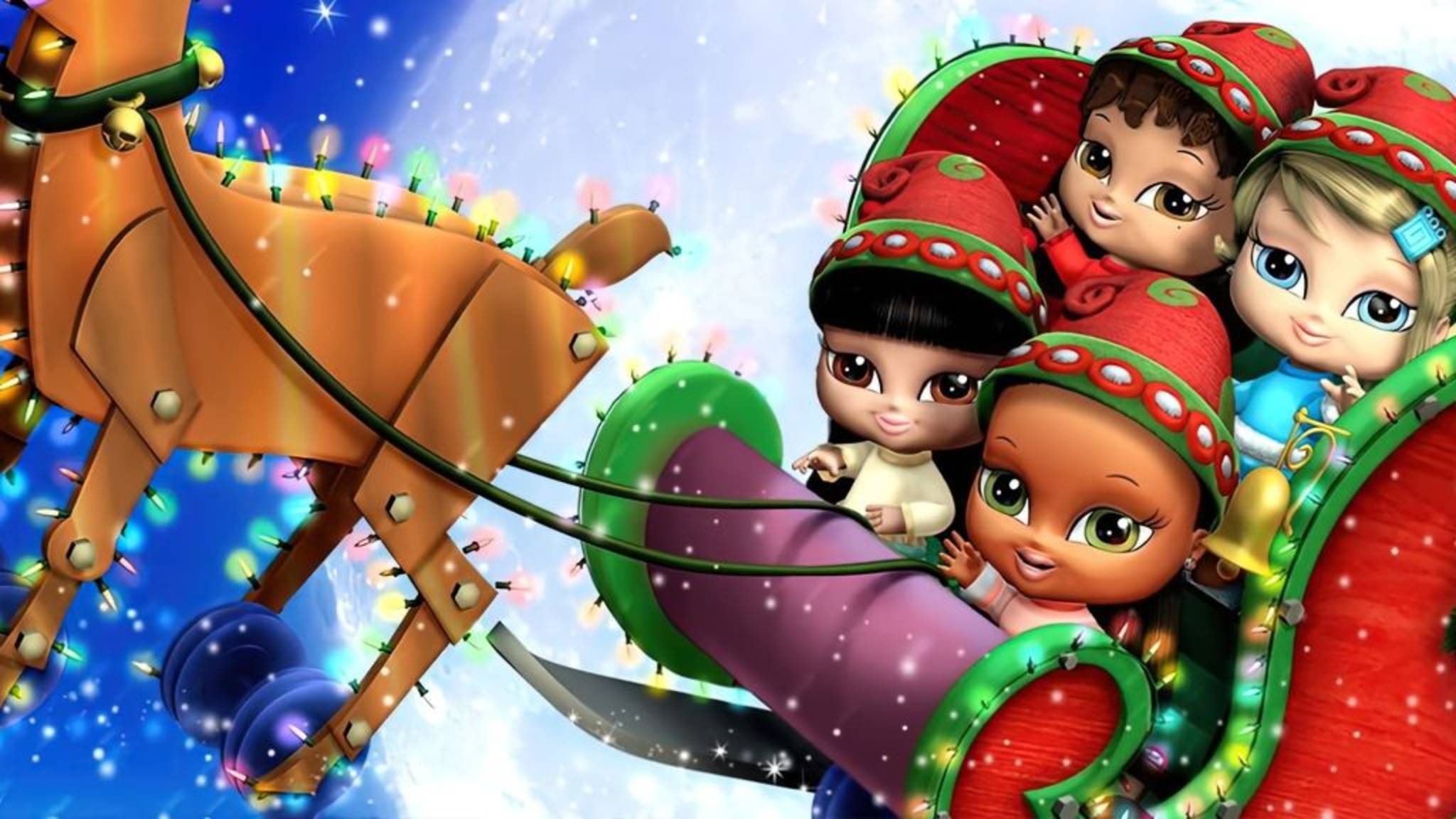 Крошки Братц: Удивительное Рождество! (2008) / Bratz Babyz Save Christmas!