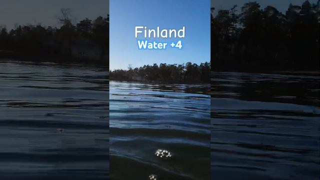 water +4 Winter swimming in Finland (Samsung no longer works, water got in)