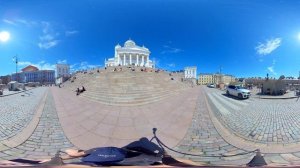 Senate Square, Helsinki Cathedral video 360° vr #helsinki #360degree #360vr 12.07.2020