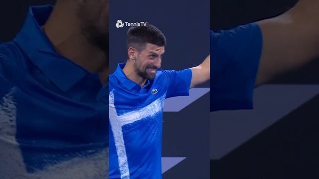 Novak Djokovic Goes AROUND THE NET In Kyrgios Doubles Match