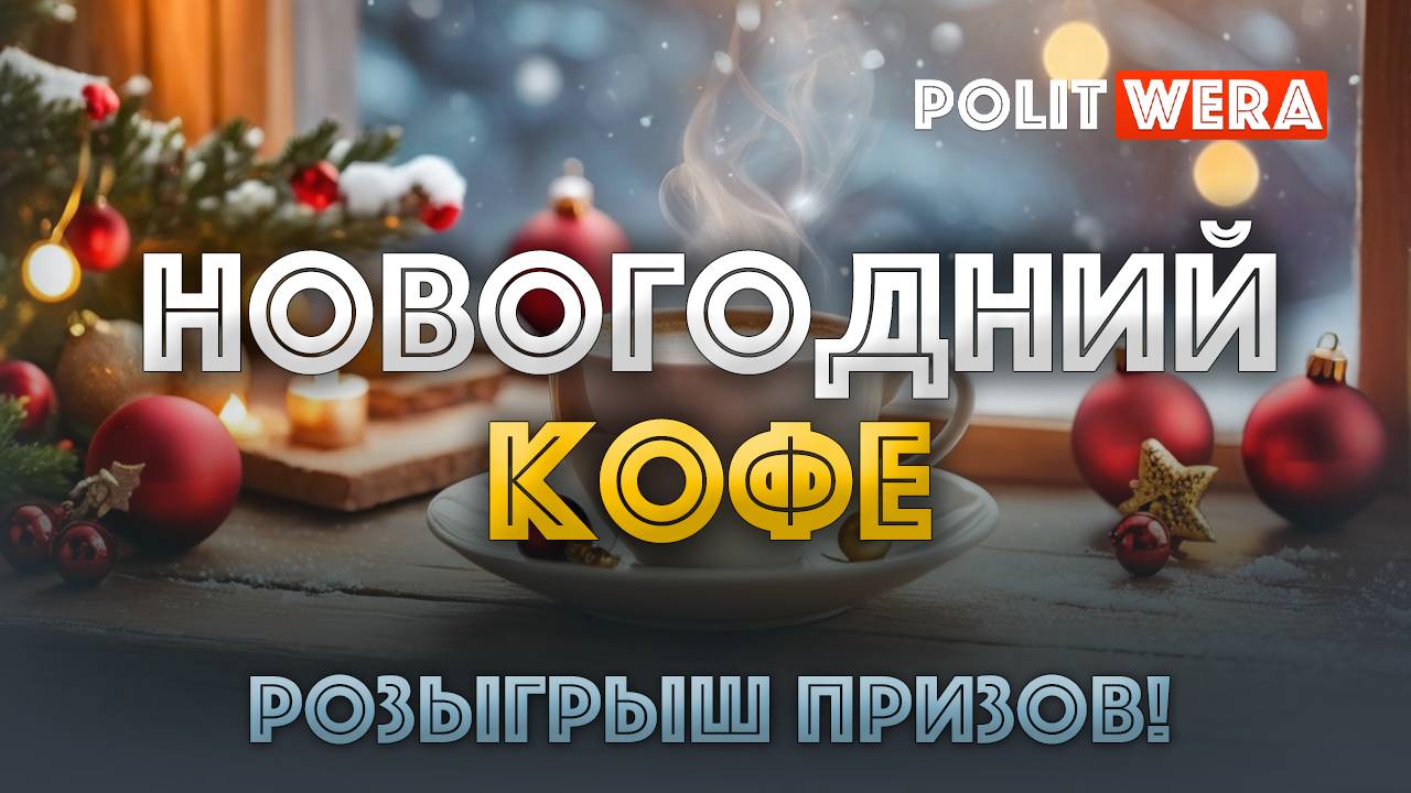 "Горячий Кофе" с PolitWera и Новогодний розыгрыш призов! (29 декабря 2024)