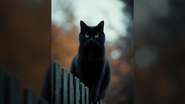 Черный кот