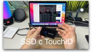 SSD со сканером отпечатка пальца! Samsung T7 Touch